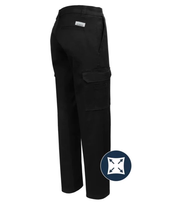 GATTS - PANTALON CARGO TRAVAIL EXTENSIBLE - 011EX - NOIR