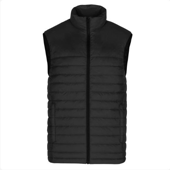 CANADA SPORTSWEAR - VESTE PUFFY - L00905 - NOIR - BRODERIE INCLUSE